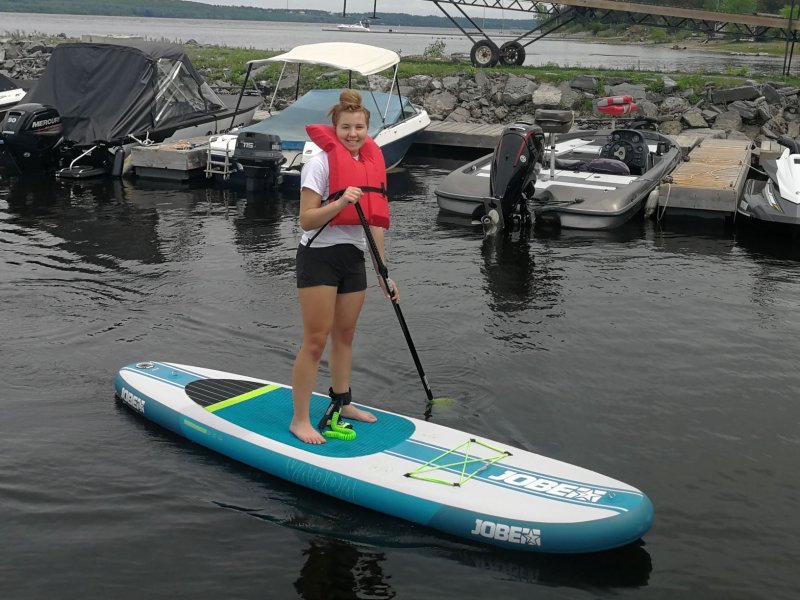 SUP Rental on the Ottawa River Emma