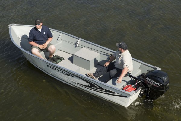 14' Fishing Boat with 9.9hp