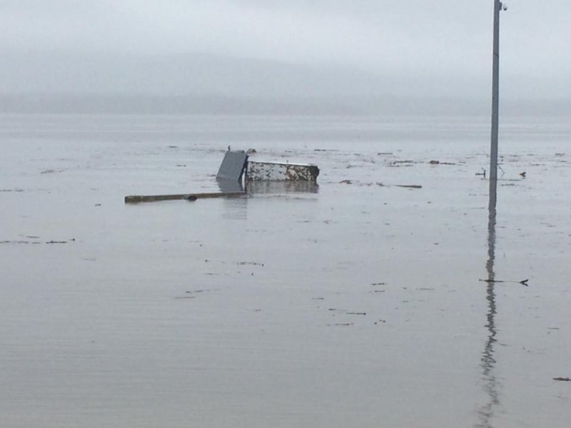 Historic Flooding at Port of Call Marina