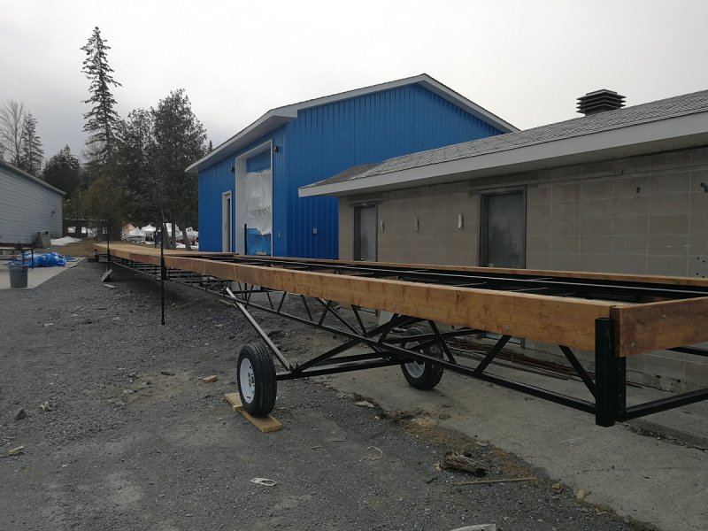 Custom dock construction - a very busy Spring.