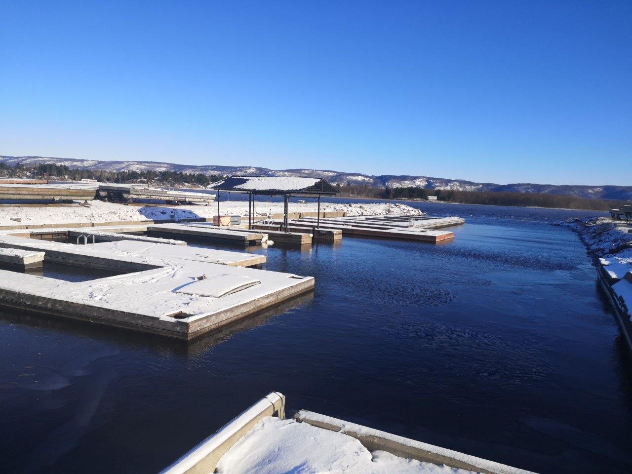 West harbour becomes dock storage